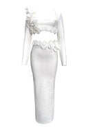 Set floral decorat Lillian