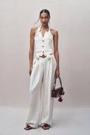 Completo Pantaloni e Giacca Tuxedo con Fiore Louise