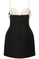Abito Mini in Crepe con Stampa Floreale Myrna