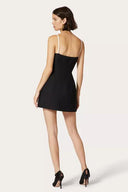Abito Mini in Crepe con Stampa Floreale Myrna