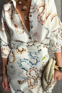 Fabrizia Blus- och Kjolset