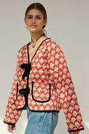 Veste Suvanna - Orange sanguine