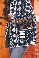 Veste matelassée à imprimé floral